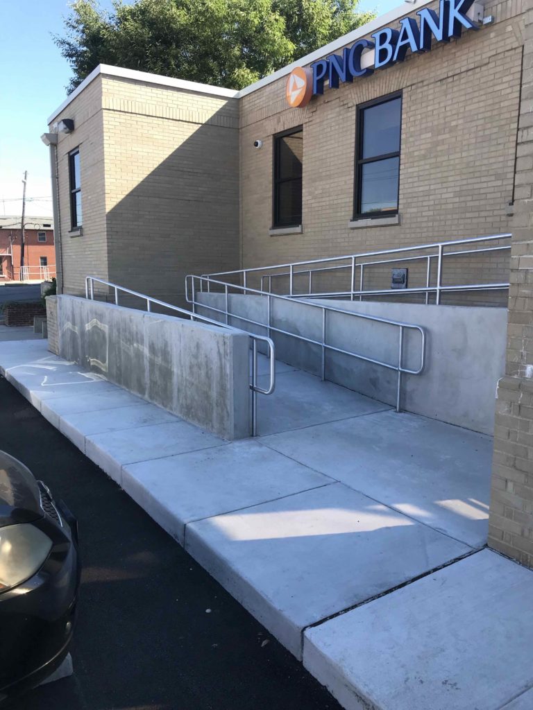 PNC Bank Elkton — Exterior ADA Upgrades